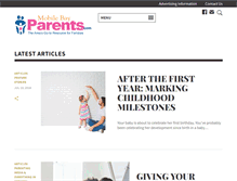 Tablet Screenshot of mobilebayparents.com